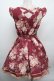 画像2: LIZ LISA / 花柄ワンピース  ワイン S-26-02-15-040-LO-OP-AS-ZS (2)
