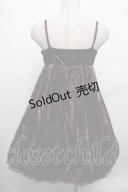 画像2: LIZ LISA / ベロアキャミソールワンピース  ブラウン S-26-02-15-041-LO-TO-AS-ZS