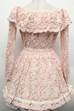 画像2: LIZ LISA / レースワンピース  ピンク S-26-02-15-045-LO-OP-AS-ZS