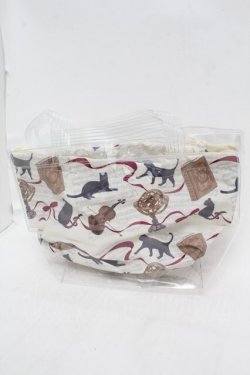 画像2: axes femme / ノベルティ巾着付きビニールバッグ   S-26-02-15-005-AX-BG-AS-ZS