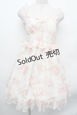 画像1: LIZ LISA / 花柄レースチュニック  ピンク S-26-02-15-049-LO-TO-HR-ZS