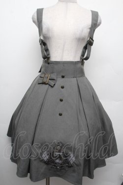 画像1: Amavel / Classic Schoolボックスプリーツスカート  グリーン S-26-02-15-054-CA-SK-AS-ZS