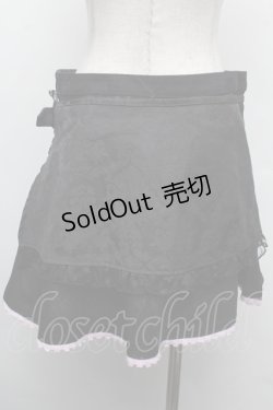 画像2: h.Jelly HONEY / 蝶刺 ジャガードスカート  黒 S-26-02-15-056-HN-SK-HR-ZS