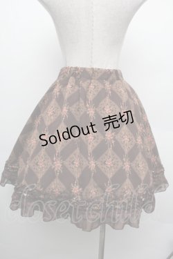 画像2: axes femme / カメオスカート  ブラウン S-26-02-15-059-AX-OP-AS-ZS