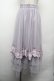 画像1: axes femme / ローズ付ドレープチュールスカート F ラベンダー S-26-02-15-060-AX-SK-TE-ZS (1)