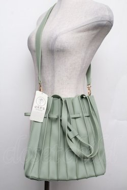 画像1: axes femme / カヌレバッグ  グリーン S-26-02-15-010-AX-BG-AS-ZS