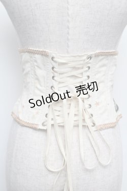 画像2: ALICE and the PIRATES / Marionette Chris柄ショートコルセット  オフ S-26-02-15-011-PA-TO-AS-ZS