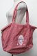 画像1: m petit by misako / AMポーチツキトート  ピンク S-26-02-15-012-LO-BG-HR-ZS (1)