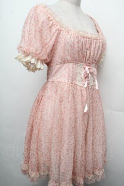 画像4: LIZ LISA / 花柄チュールチュニック  ピンク S-26-02-15-032-LO-SK-HR-ZS