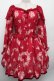 画像1: LIZ LISA / ブーケハート柄ワンピース  ワイン S-26-02-15-037-LO-TO-AS-ZS (1)
