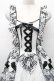 画像3: BABY,THE STARS SHINE BRIGHT / Fragrant Floral Menuet ジャンパースカート  黒ｘ白 S-26-02-17-034-BA-OP-HR-ZS (3)