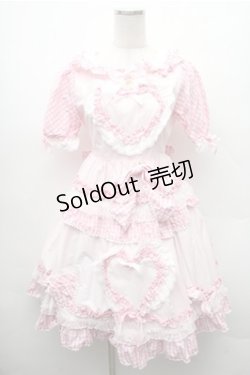 画像1: BABY,THE STARS SHINE BRIGHT / Sweet My Secret Heartワンピース  ピンク S-26-02-17-036-BA-OP-HR-ZS