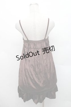 画像2: LIZ LISA / ベロアキャミソールワンピース  ブラウン S-26-02-17-039-LO-TO-AS-ZS