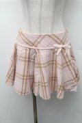 LIZ LISA / チェックスカート  ピンクｘベージュ S-26-02-17-047-LO-SK-AS-ZS