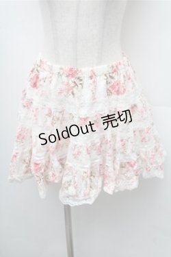 画像1: LIZ LISA / 花柄レーススカート  ピンク S-26-02-17-049-LO-SK-HR-ZS