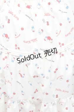 画像3: axes femme / ハローキティプリントスカート  オフ S-26-02-17-050-AX-SK-AS-ZS