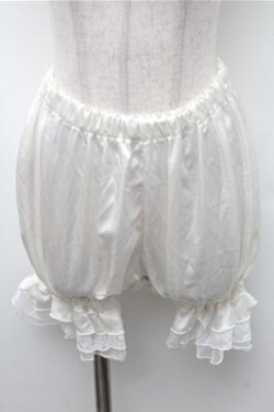 画像1: LOLITA / サテンショートドロワーズ  キナリ S-26-02-17-058-LO-PA-HR-ZS