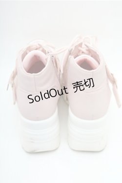 画像3: LOLITA / 厚底スニーカー M ピンクｘオフ S-26-02-17-007-LO-SH-HR-ZS