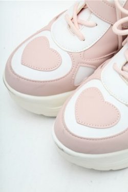 画像4: LOLITA / 厚底スニーカー M ピンクｘオフ S-26-02-17-007-LO-SH-HR-ZS