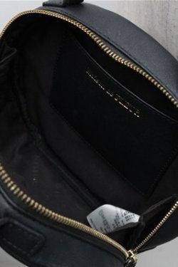 画像4: Maison de FLEUR / モノグラムハットケース型バッグ  黒 S-26-02-17-010-LO-BG-HR-ZS