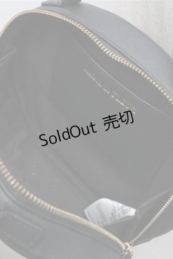 画像4: Maison de FLEUR / モノグラムハットケース型バッグ  黒 S-26-02-17-010-LO-BG-HR-ZS