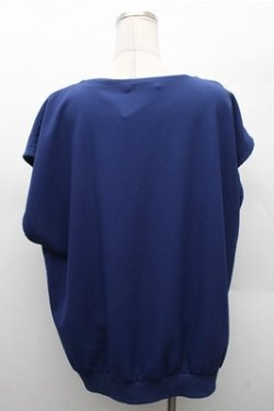 画像2: Deorart / 裾絞り ルーズ ノースリーブ タンクトップ  青 S-26-02-17-014-PU-TO-AS-ZS