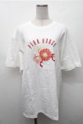 PINK HOUSE / 表参道店限定 マーガレットプリントTシャツ XL 白 S-26-02-17-018-LO-BL-AS-ZS