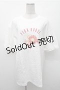PINK HOUSE / 表参道店限定 マーガレットプリントTシャツ XL 白 S-26-02-17-018-LO-BL-AS-ZS