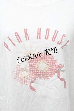 画像3: PINK HOUSE / 表参道店限定 マーガレットプリントTシャツ XL 白 S-26-02-17-018-LO-BL-AS-ZS
