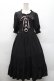 画像1: m petit by misako / AMレースアップワンピース L 黒 S-26-02-17-031-LO-OP-AS-ZS (1)