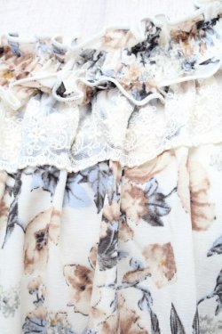 画像4: axes femme / /お花シフォントップス  アイボリー S-26-02-18-034-AX-TO-HR-ZS