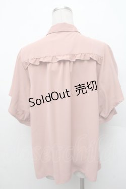 画像2: axes femme / ブーケリボン刺繍ブラウス  ピンク S-26-02-18-040-AX-BL-HR-ZS