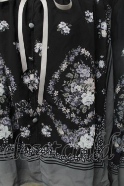 画像3: axes femme / ブーケパネル柄プルオーバー  黒 S-26-02-18-047-AX-TO-HR-ZS