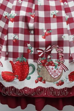 画像3: axes femme kawaii / ベリーズピクニックワンピース  赤 S-26-02-18-050-AX-OP-AS-ZS