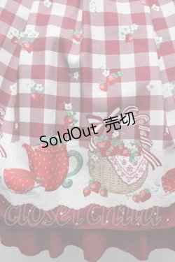 画像3: axes femme kawaii / ベリーズピクニックワンピース  赤 S-26-02-18-050-AX-OP-AS-ZS