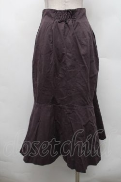 画像2: an another angelus / フロントレースアップロングマーメイドスカート F ブラウン S-26-02-18-053-CA-SK-TE-ZS