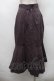 画像2: an another angelus / フロントレースアップロングマーメイドスカート F ブラウン S-26-02-18-053-CA-SK-TE-ZS (2)