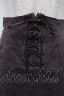 画像3: an another angelus / フロントレースアップロングマーメイドスカート F ブラウン S-26-02-18-053-CA-SK-TE-ZS