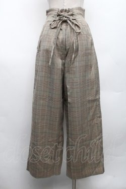 画像2: axes femme POETIQUE / ハイウエストワイドパンツ  ブラウン S-26-02-18-054-AX-PA-AS-ZS