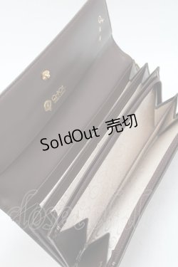 画像4: Q-pot. / ビターチョコレートフラップウォレット  ブラウン S-26-02-18-013-QP-ZA-AS-ZS