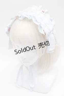 画像1: metamorphose / Cats and Cherry Cakeヘッドドレス  サックス S-26-02-18-015-ME-OP-HR-ZS