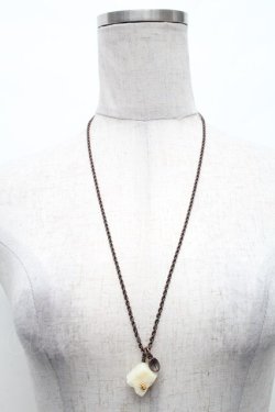 画像1: Q-pot. / シュガーキューブネックレス  ブラウン S-26-02-18-016-QP-AC-AS-ZS