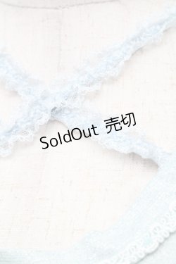 画像4: axes femme / ラメクロスタンクトップ  サックス S-26-02-18-024-AX-TO-HR-ZS