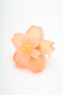 画像1: Q-pot. / サクラヨウカンリング  ピンク S-26-02-19-036-QP-AC-AS-ZS