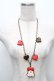 画像1: Q-pot. / Ghost Cookie Necklace (Ribbon)   S-26-02-19-038-QP-AC-HR-ZS (1)
