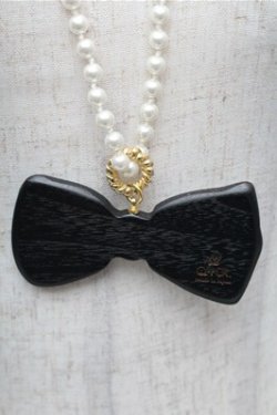 画像3: Q-pot. / エレガンスボウタイネックレス   S-26-02-19-040-QP-AC-HR-ZS