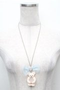 Q-pot. / ポーラーベアーホワイトチョコレートクッキーネックレス  白 S-26-02-19-041-QP-AC-HR-ZS