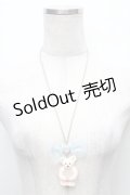 Q-pot. / ポーラーベアーホワイトチョコレートクッキーネックレス  白 S-26-02-19-041-QP-AC-HR-ZS