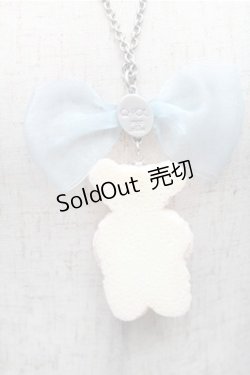 画像3: Q-pot. / ポーラーベアーホワイトチョコレートクッキーネックレス  白 S-26-02-19-041-QP-AC-HR-ZS