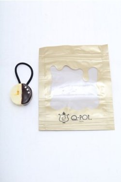 画像4: Q-pot. / バナナチョコヘアゴム  イエローｘブラウン S-26-02-19-008-QP-AC-AS-ZS